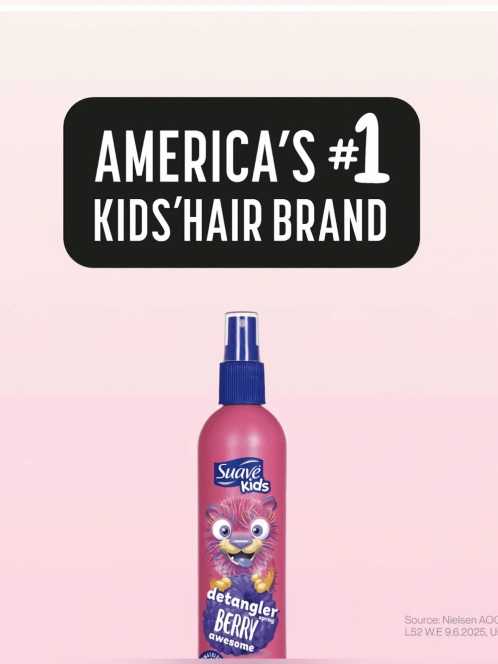 Suave ◦	detangler spray